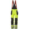 Nepromokavé reflexní kalhoty s laclem Helly Hansen ALNA 2.0 SHELL CONSTRUCTION CLASS 2 - ŽLUTÁ/ŠEDÁ EBONY 6/7