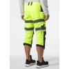 Reflexní 3/4 kalhoty kalhoty Helly Hansen UC-ME CONSTRUCTION PIRATE - ŽLUTÁ/ŠEDÁ EBONY 2/6