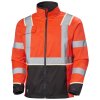 Reflexní bunda Helly Hansen UC-ME - HI-VIS ČERVENÁ/ŠEDÁ EBONY 6/7