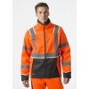 Reflexní bunda Helly Hansen UC-ME - HI-VIS ORANŽOVÁ/ŠEDÁ EBONY 1/7