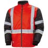 Reflexní bunda Helly Hansen UC-ME INSULATOR - HI-VIS ČERVENÁ/ŠEDÁ EBONY 6/7