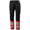 Reflexní kalhoty Helly Hansen UC-ME CARGO PANT CL1 - HI-VIS ČERVENÁ/ŠEDÁ EBONY 5/6