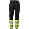 Reflexní kalhoty Helly Hansen UC-ME CARGO PANT CL1 - HI-VIS ŽLUTÁ/ŠEDÁ EBONY 5/6
