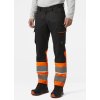 Reflexní kalhoty Helly Hansen UC-ME CARGO PANT CL1 - HI-VIS ORANŽOVÁ/ŠEDÁ EBONY 1/6