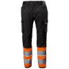 Reflexní kalhoty Helly Hansen UC-ME CARGO PANT CL1 - HI-VIS ORANŽOVÁ/ŠEDÁ EBONY 5/6