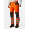 Reflexní kalhoty Helly Hansen UC-ME Construction Class 2 -  HI-VIS ORANŽOVÁ/ŠEDÁ EBONY 1/5