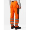 Reflexní kalhoty Helly Hansen UC-ME Construction Class 2 -  HI-VIS ORANŽOVÁ/ŠEDÁ EBONY 2/5