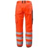 Reflexní kalhoty Helly Hansen UC-ME WORK CLASS 2 - HI VIS ČERVENÁ/ŠEDÁ EBONY 6/6