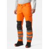 Reflexní kalhoty Helly Hansen UC-ME WORK CLASS 2 - HI VIS ORANŽOVÁ/ŠEDÁ EBONY 1/6