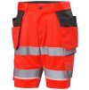 Reflexní kraťasy Helly Hansen UC-ME CONSTRUCTION - ČERVENÁ/ŠEDÁ EBONY 5/6