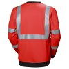 Reflexní mikina Helly Hansen ADDVIS - ČERVENÁ 2/2