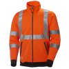 Reflexní mikina na zip Helly Hansen ADDVIS - ORANŽOVÁ 1/2
