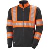 Reflexní mikina na zip Helly Hansen ICU - ORANŽOVÁ/ŠEDÁ EBONY 6/7