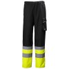 Reflexní nepromokavé kalhoty Helly Hansen UC-ME SHELL CLASS 1 - HI-VIS ŽLUTÁ/ŠEDÁ EBONY 5/6