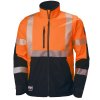 Reflexní softshellová bunda Helly Hansen ICU ORANŽOVÁ/ŠEDÁ EBONY 1/2