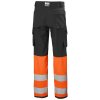 Reflexní strečové kalhoty Helly Hansen ALNA 4X CARGO CL 1 - ORANŽOVÁ/ŠEDÁ EBONY 7/7