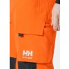 Reflexní strečové kalhoty Helly Hansen ALNA 4X WORK CL 2 - ORANŽOVÁ/ŠEDÁ EBONY 3/7