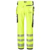 Reflexní strečové kalhoty Helly Hansen ICU CONSTRUCTION CLASS 2 - ŽLUTÁ/ŠEDÁ EBONY 11/11