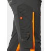 Reflexní strečové kalhoty Helly Hansen ICU CONSTRUCTION PANT CLASS 1 - ORANŽOVÁ/ŠEDÁ EBONY 3/8