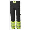 Reflexní strečové kalhoty Helly Hansen ICU CONSTRUCTION PANT CLASS 1 - ŽLUTÁ/ŠEDÁ EBONY 7/7