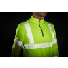 Reflexní tričko s dlouhým rukávem a se zipem ke krku Helly Hansen ICU LIFA ACTIVE - ŽLUTÁ 5/6