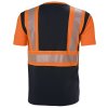 Reflexní tričko s krátkým rukávem Helly Hansen ICU -  ORANŽOVÁ/ŠEDÁ EBONY 2/2