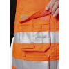 Reflexní vesta Helly Hansen ALNA 2.0 CONSTRUCTION ORANŽOVÁ/ŠEDÁ EBONY 3/9