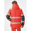Reflexní zimní bunda Helly Hansen ALNA 2.0 - ORANŽOVÁ/ŠEDÁ EBONY 2/8