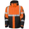 Reflexní zimní bunda s kapucí Helly Hansen ICU - ORANŽOVÁ/ŠEDÁ EBONY 1/2