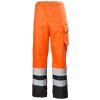 Reflexní zimní kalhoty Helly Hansen UC-ME CLASS 2 -  HI-VIS ORANŽOVÁ/ŠEDÁ EBONY 5/6