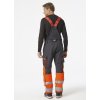 Reflexní zimní kalhoty s laclem Helly Hansen ALNA 2.0 CLASS 1 - ORANŽOVÁ/ŠEDÁ EBONY 2/7