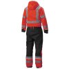 Reflexní zimní kombinéza s kapucí Hely Hansen UC-ME - HI-VIS ČERVENÁ/ŠEDÁ EBONY 7/7