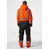 Reflexní zimní kombinéza s kapucí Hely Hansen UC-ME - HI-VIS ORANŽOVÁ/ŠEDÁ EBONY 2/7