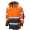 Reflexní zimní parka s kapucí Helly Hansen ALNA 2.0 - ORANŽOVÁ/ŠEDÁ EBONY 8/9