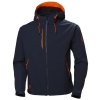 Softshellová bunda s kapucí Helly Hansen CHELSEA EVOLUTION - NAVY 8/9