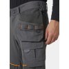 Strečové kalhoty Helly Hansen CHELSEA EVOLUTION CONSTRUCTION - TMAVĚ ŠEDÁ 5/8