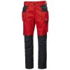 Strečové kalhoty Helly Hansen MANCHESTER CONSTRUCTION - VÝSTRAŽNÁ ČERVENÁ/ŠEDÁ EBONY 5/6