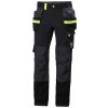 Strečové kalhoty Helly Hansen OXFORD 4X CONSTRUCTION - ČERNÁ/ŠEDÁ EBONY 6/7