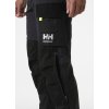 Strečové kalhoty Helly Hansen OXFORD 4X WORK - ŠEDÁ EBONY/ČERNÁ 5/7