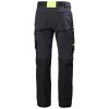 Strečové kalhoty Helly Hansen OXFORD 4X WORK - ŠEDÁ EBONY/ČERNÁ 7/7