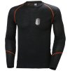 Žáruvzdorné funkční tričko s dlouhým rukávem Helly Hansen FAKSE - ČERNÁ 1/2