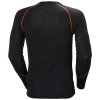 Žáruvzdorné funkční tričko s dlouhým rukávem Helly Hansen FAKSE - ČERNÁ 2/2