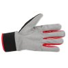Kožené kombinované rukavice Bennon CARPOS VELCRO grey/red 3/3
