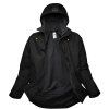 Nepromokavá bunda s kapucí Helly Hansen OXFORD SHELL - ČERNÁ 3/7