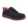 Polobotky Portwest Compositelite Wire Lace Safety Trainer Knit S1P - ČERVENÁ/ČERNÁ 1/1