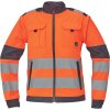 Reflexní bunda Červa MAX VIVO Hi-Vis 2v1 - ORANŽOVÁ/ČERNÁ 3/4