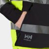 Reflexní bunda Helly Hansen ALNA 4X TECH - ŽLUTÁ/EBEN 9/12