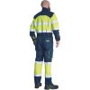 Reflexní nehořlavá kombinéza Červa MULTINORM STROKE FR HV - ŽLUTÁ/NAVY 2/3