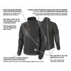 Strečová bunda Bennon EREBOS -  jacket black 2/8