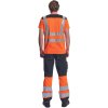 Reflexní tričko s krátkým rukávem Červa KNOXFIELD HVPS - ORANŽOVÁ 2/3